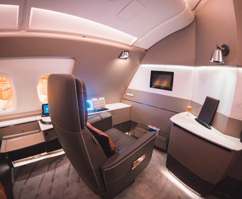Fly First Class, First Class Booking